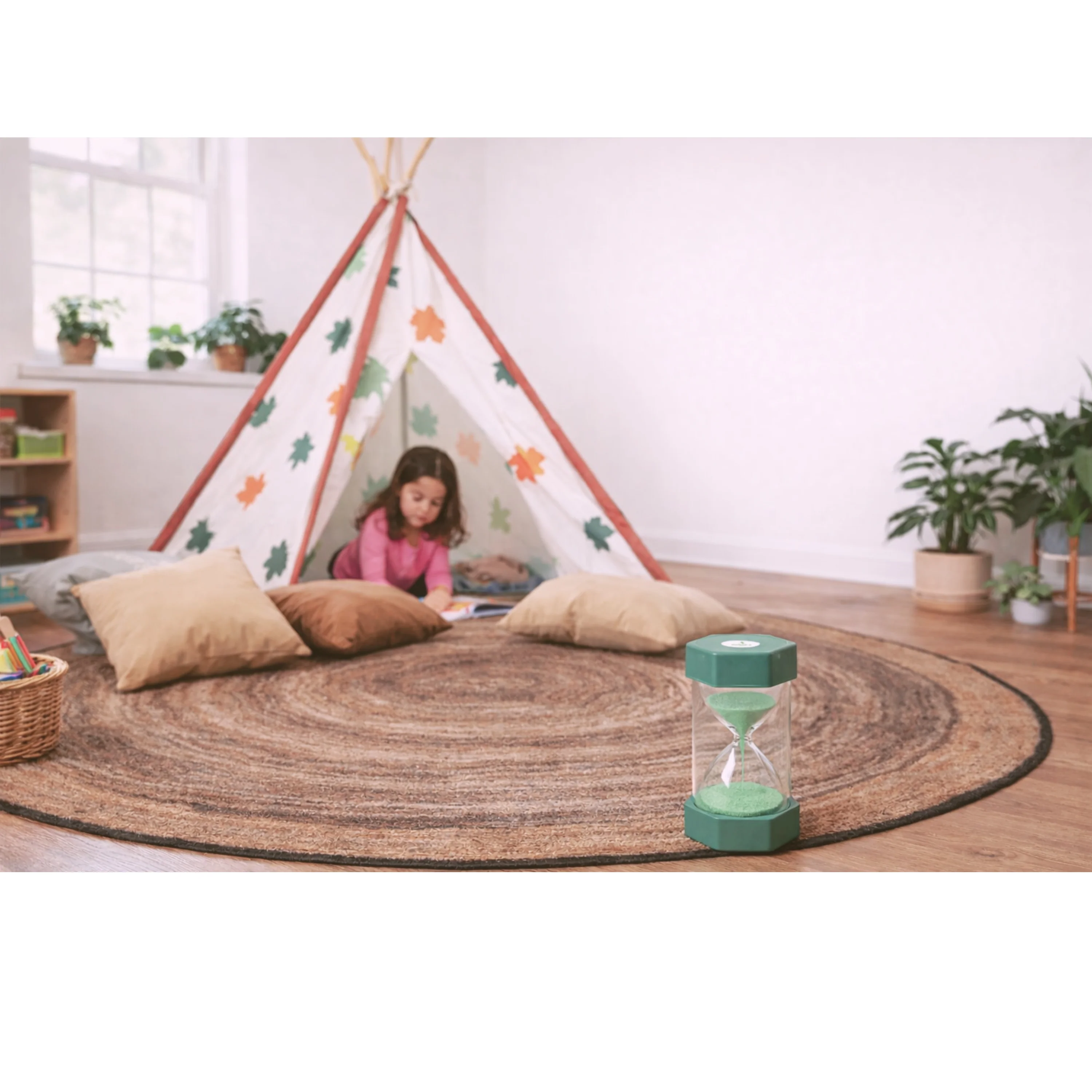 1 Minute Sand Timer | Large Visual Time Management Tool - Image 3