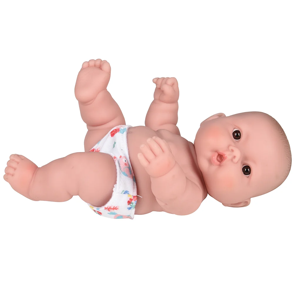 Huggable 10" Caucasian Baby Doll | Soft Vinyl with Detailed Features - Image 2