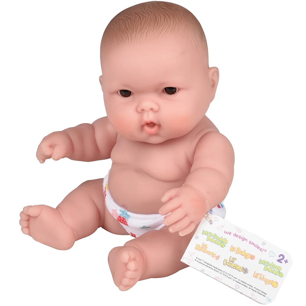 Huggable 10" Caucasian Baby Doll | Soft Vinyl with Detailed Features - Image 4