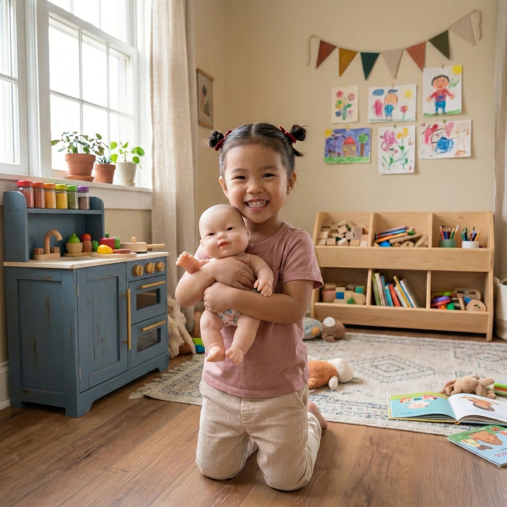 10 Inch Huggable Multicultural Baby Dolls | Set of 4 Soft Vinyl Realistic Baby Dolls - Image 2