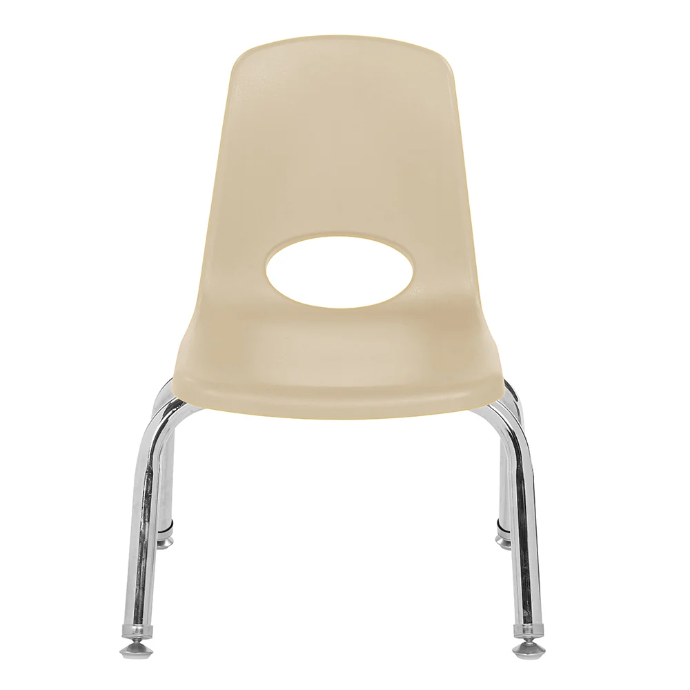 Toddler 10" Sand Stack Chairs 2-Piece Set | Durable, No-Snag Classroom Seating - Image 5