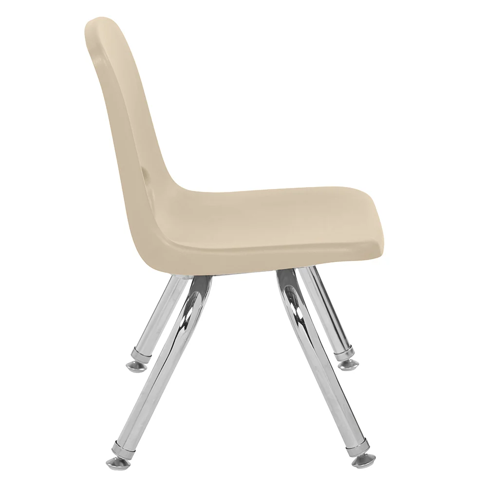 Toddler 10" Sand Stack Chairs 2-Piece Set | Durable, No-Snag Classroom Seating - Image 4