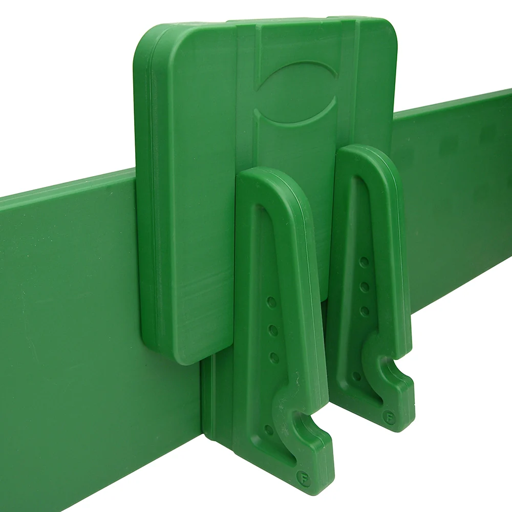 10' x 10' Sandbox Kit | Recyclable Plastic with Interlocking Panels, Bench & Cover - Image 3