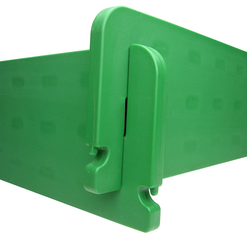10' x 10' Sandbox Kit | Recyclable Plastic with Interlocking Panels, Bench & Cover - Image 4