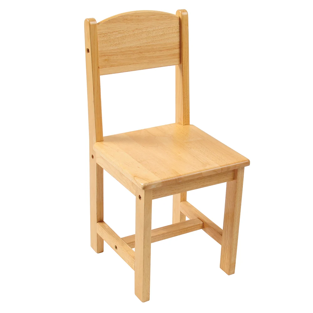 Solid Hardwood Child-Sized Chair | 12" Seat Height, Durable & Safe Classroom Seating - Image 7