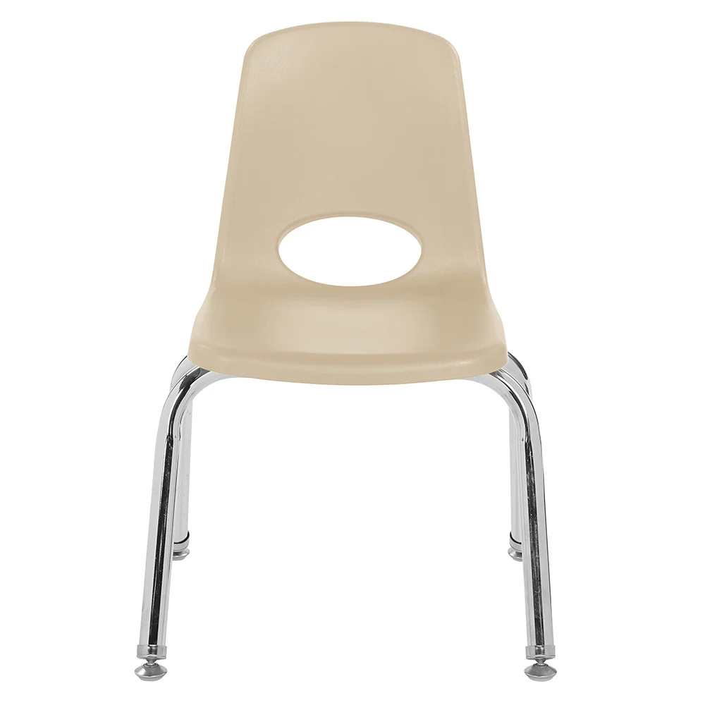 12" Sand Stack Chairs 2-Piece Set | Durable, No-Snag Classroom Seating - Image 6