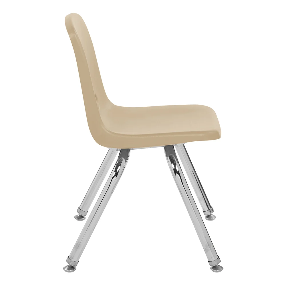 12" Sand Stack Chairs 2-Piece Set | Durable, No-Snag Classroom Seating - Image 5