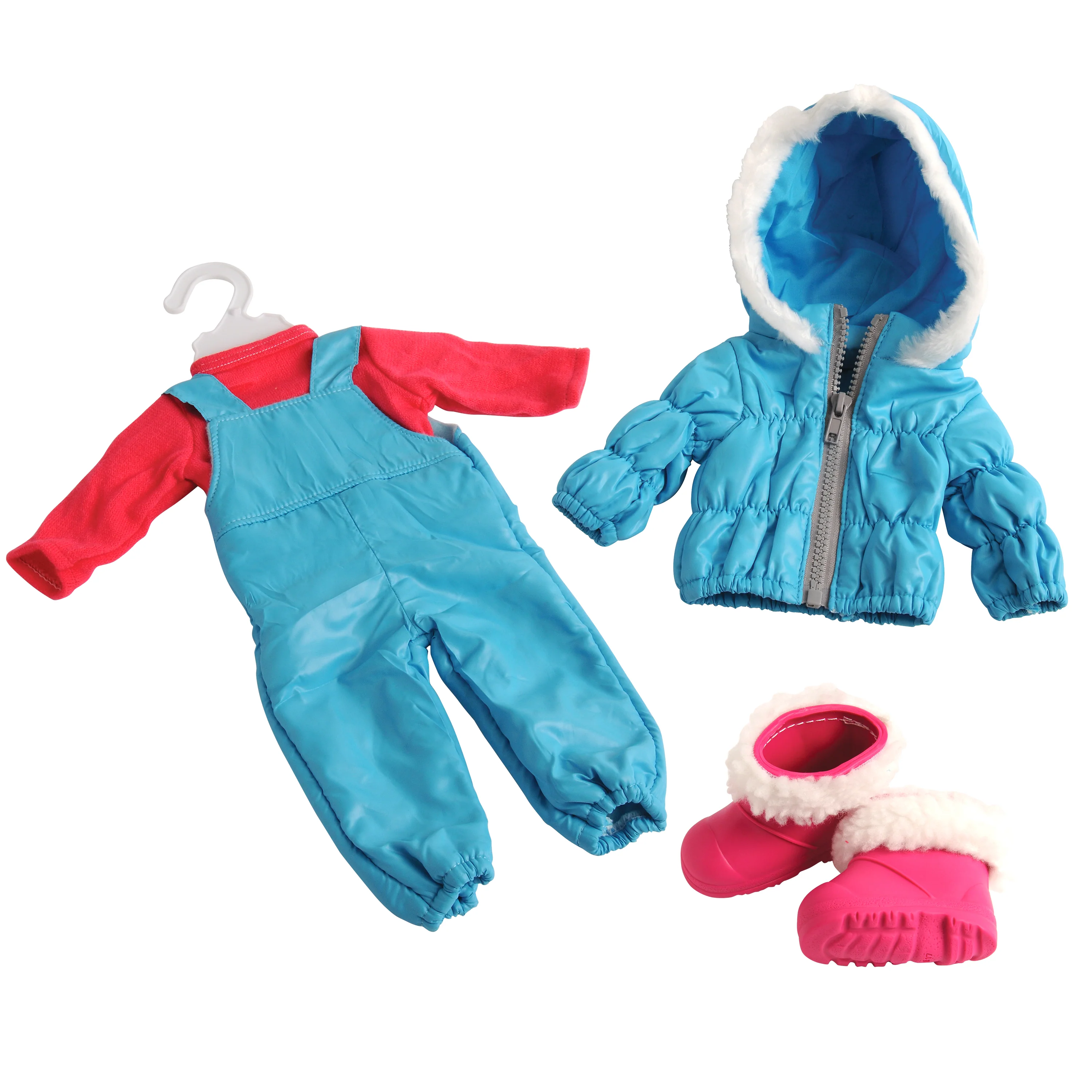 14"-18" Doll Clothes Winter Adventure Bundle - Image 3