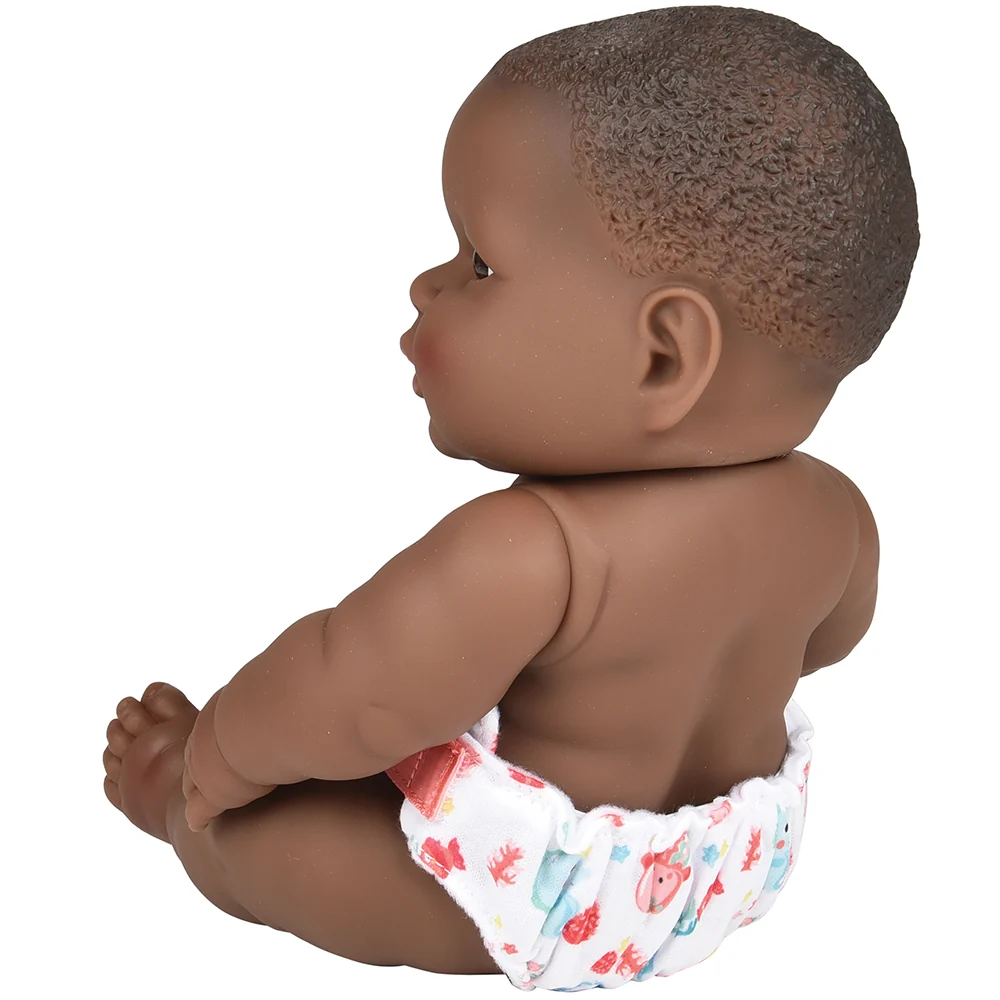 Huggable 14" African American Baby Doll | Soft Vinyl with Detailed Features - Image 2