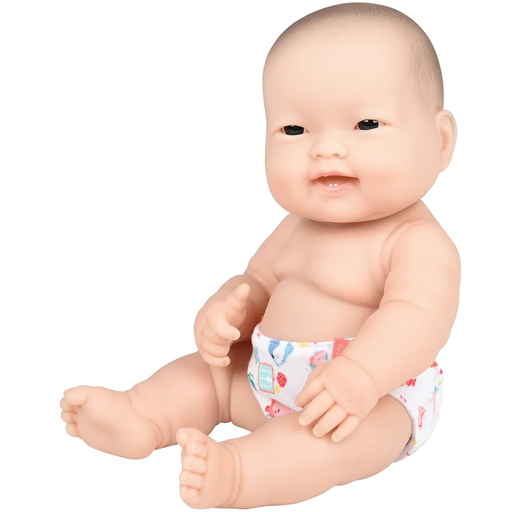 Huggable 14" Asian Baby Doll | Soft Vinyl with Detailed Features - Image 2
