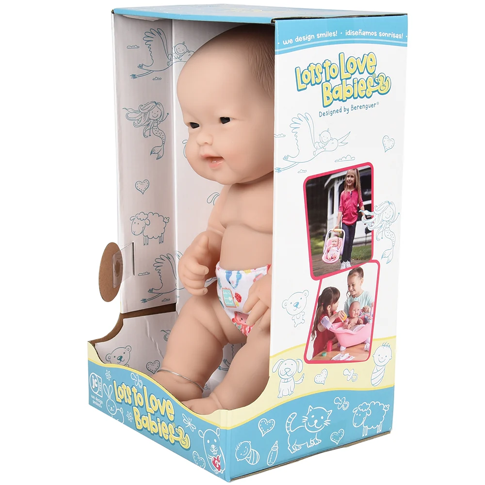 Huggable 14" Asian Baby Doll | Soft Vinyl with Detailed Features - Image 7
