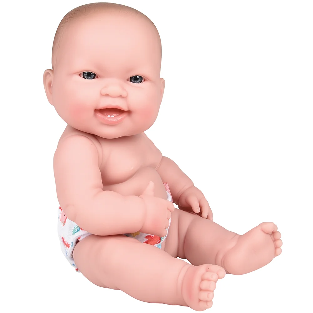 Huggable 14" Caucasian Baby Doll | Soft Vinyl with Detailed Features - Image 2