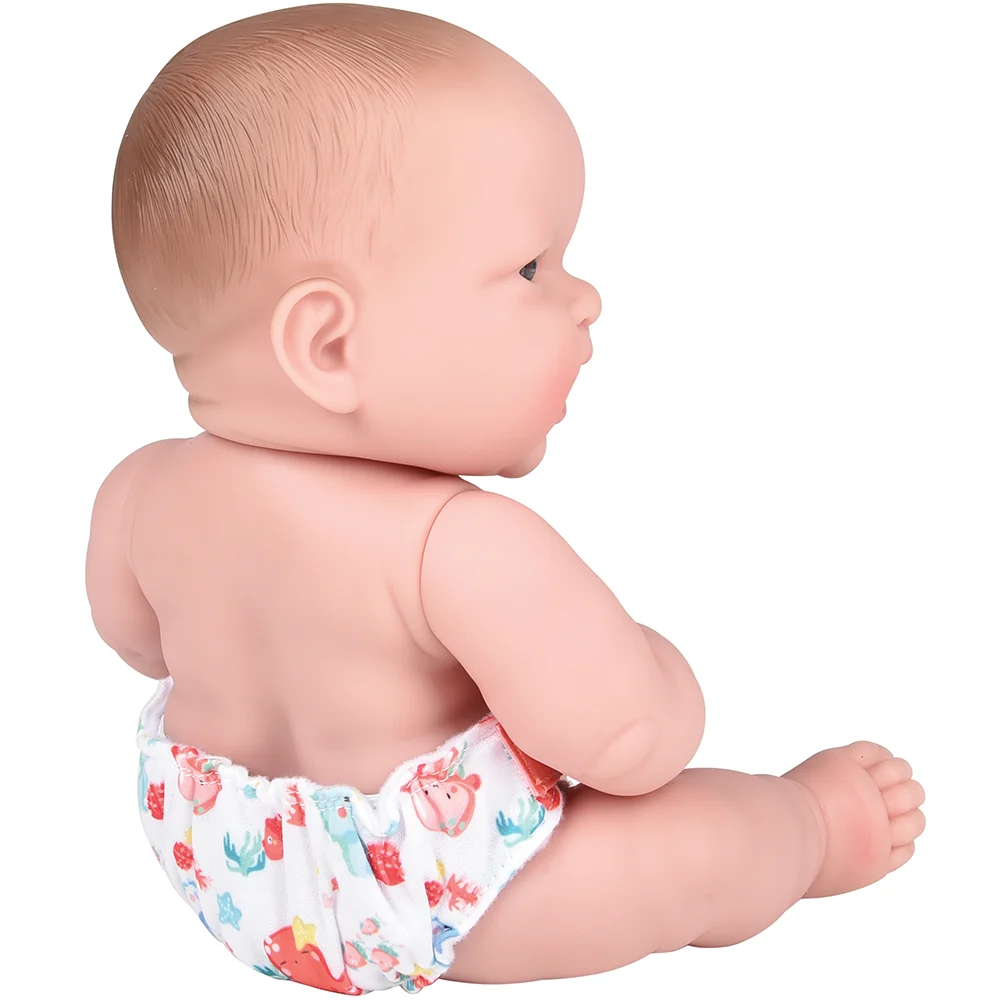 Huggable 14" Caucasian Baby Doll | Soft Vinyl with Detailed Features - Image 4