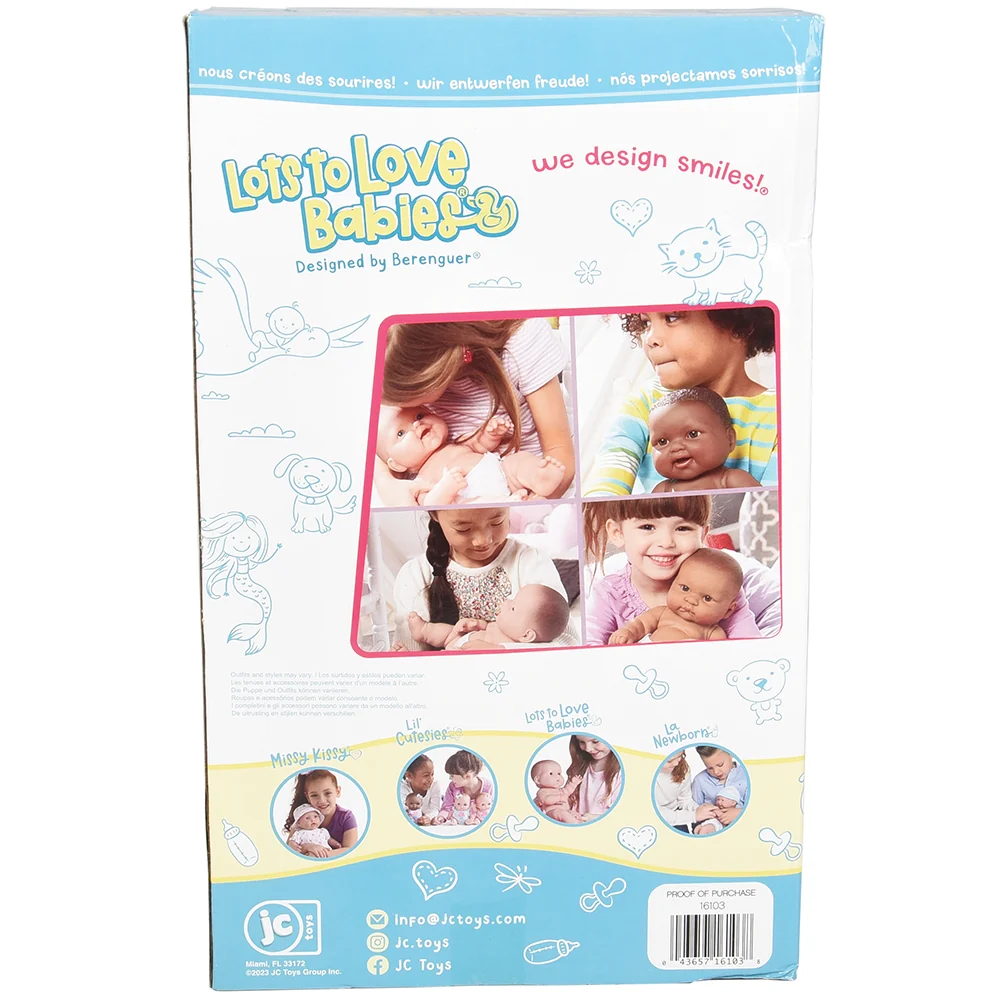 Huggable 14" Hispanic Baby Doll | Soft Vinyl with Detailed Features - Image 8