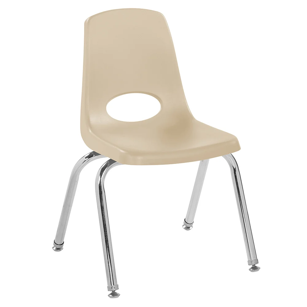 14" Sand Stack Chairs 2-Piece Set | Durable, No-Snag Seating for Classrooms - Image 3
