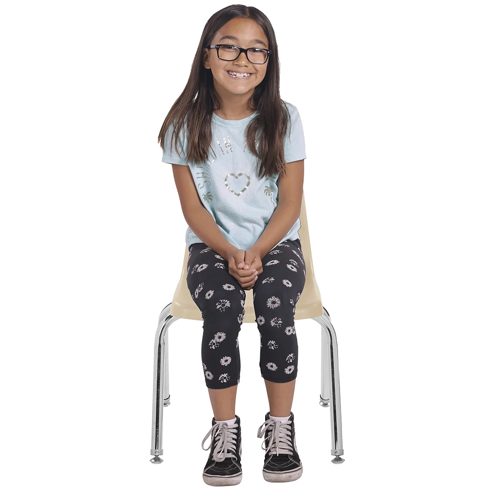 14" Sand Stack Chairs 2-Piece Set | Durable, No-Snag Seating for Classrooms - Image 7