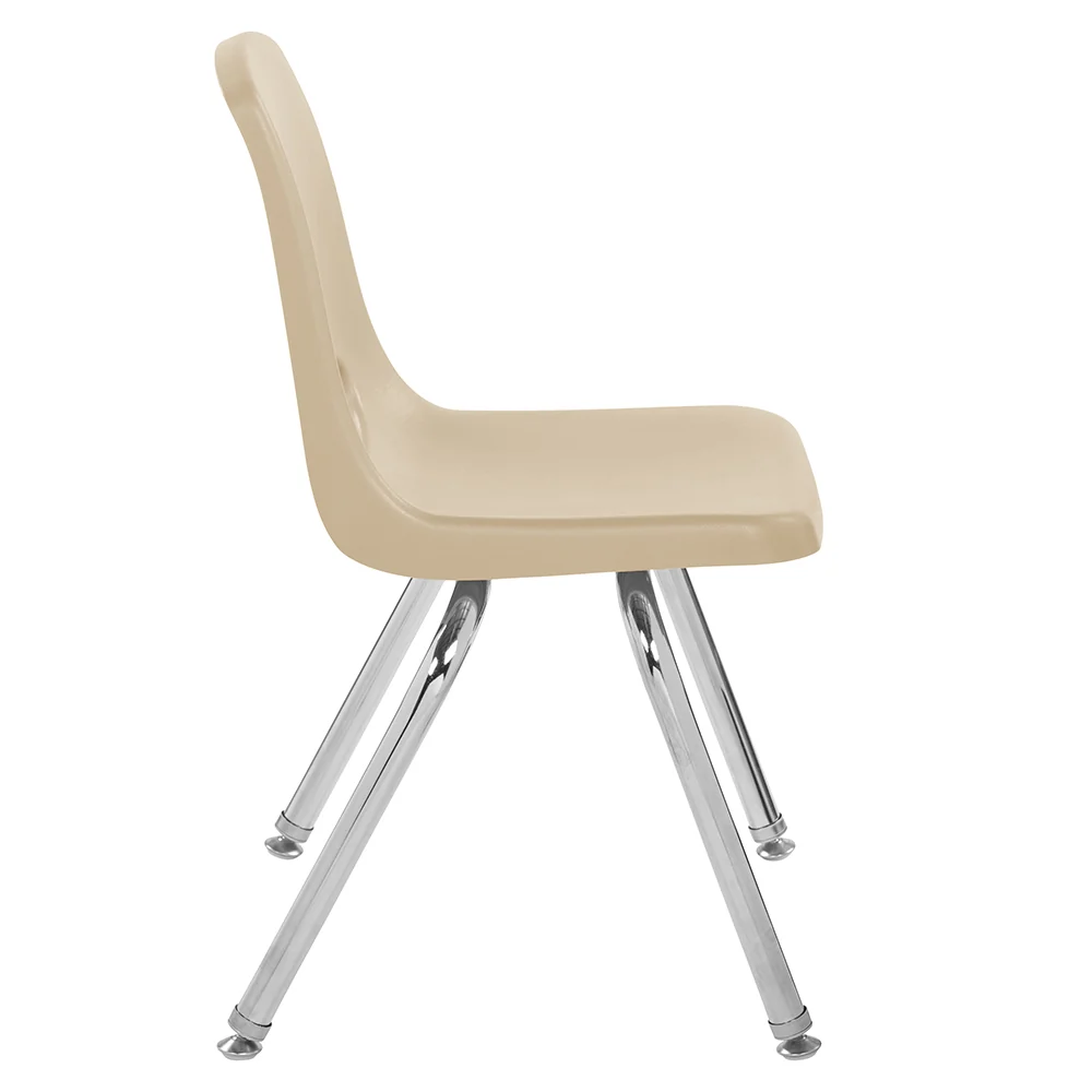 14" Sand Stack Chairs 2-Piece Set | Durable, No-Snag Seating for Classrooms - Image 4