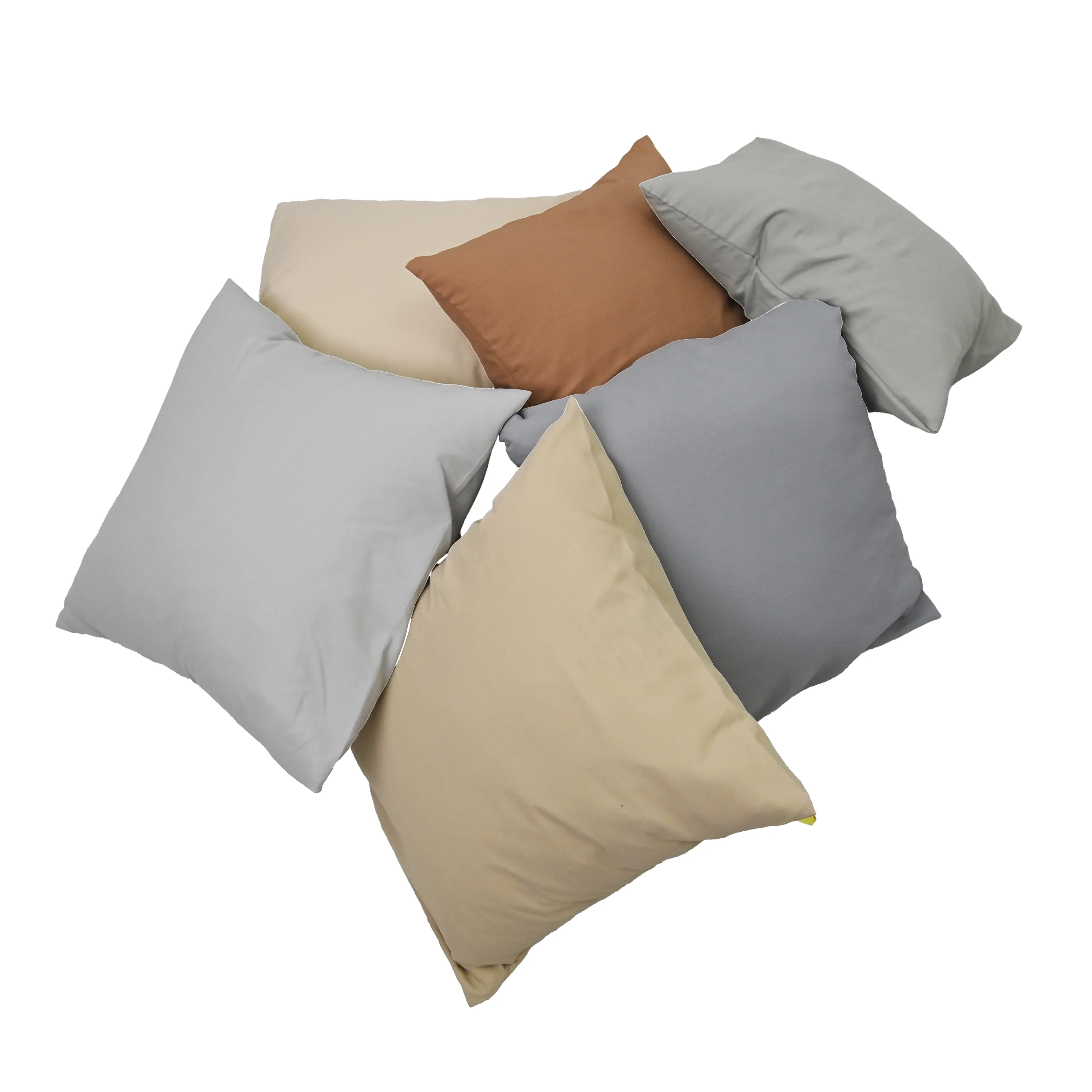17" Cozy Floor Pillows | 6-Piece Soft Foam Cushion Set | Elements Collection - Image 4