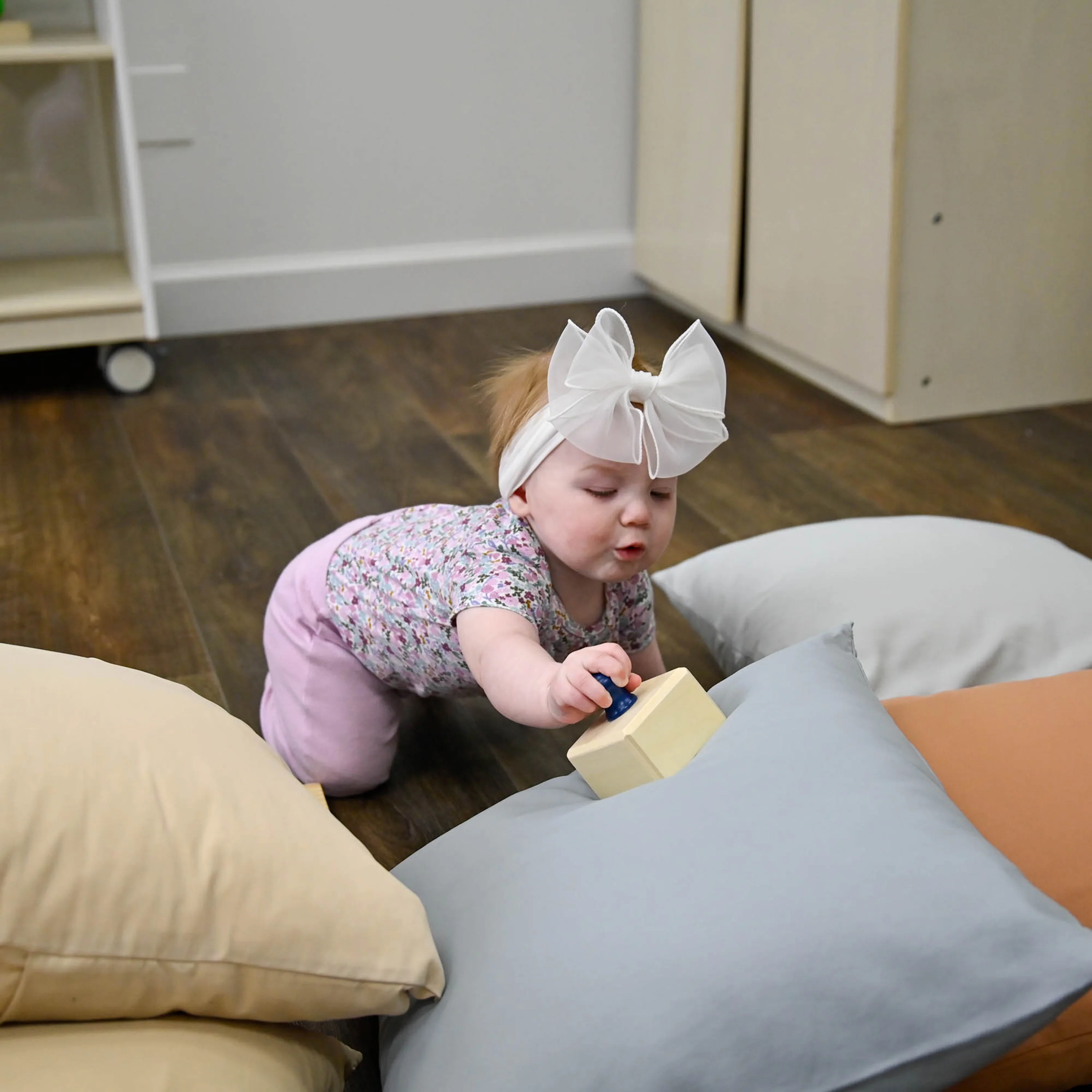 17" Cozy Floor Pillows | 6-Piece Soft Foam Cushion Set | Elements Collection - Image 6