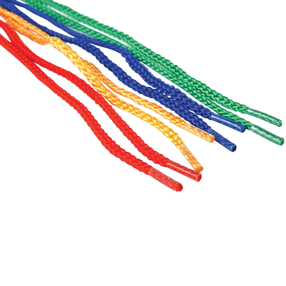 250 Jumbo Plastic Beads with 5 Tipped Lacing Cords - Image 4