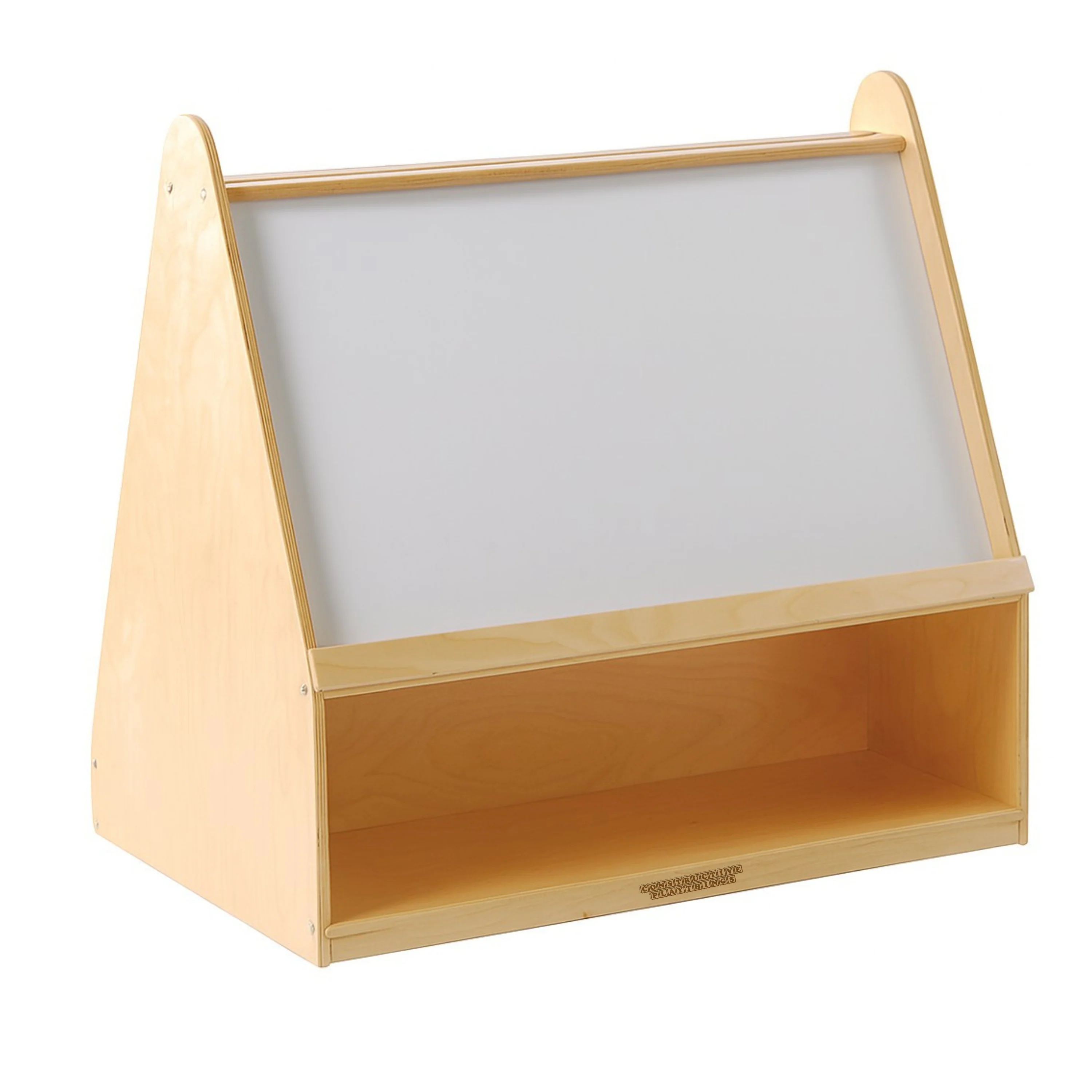 Baltic Birch 4-in-1 Reading & Learning Center | Book Storage and Write & Wipe Board - Image 3