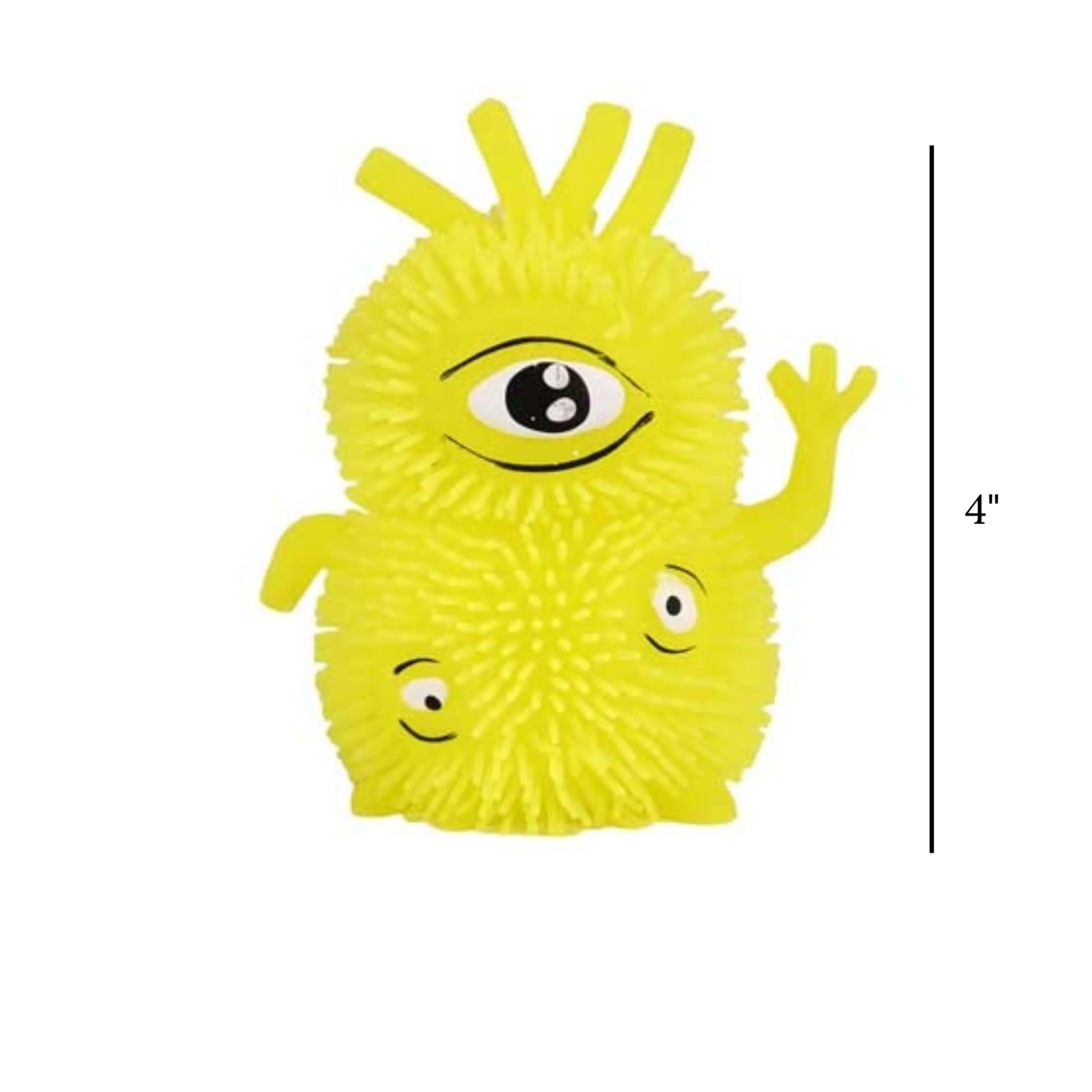 4" Sensory Squeezy Monsters - Set of 4 - Image 3
