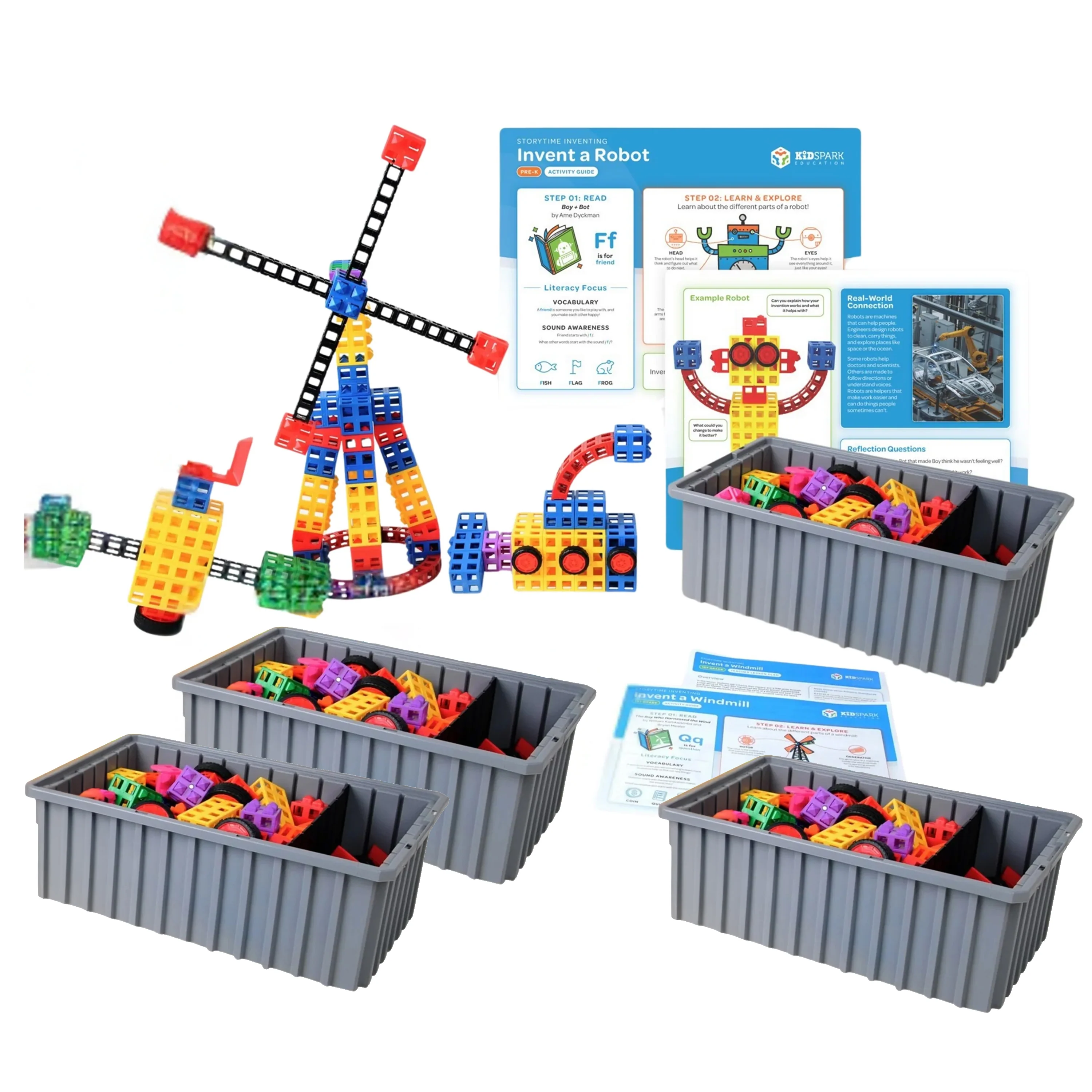 8-Student STEM & Literacy Program Package | PreK-1 | Kid Spark Education - Image 3