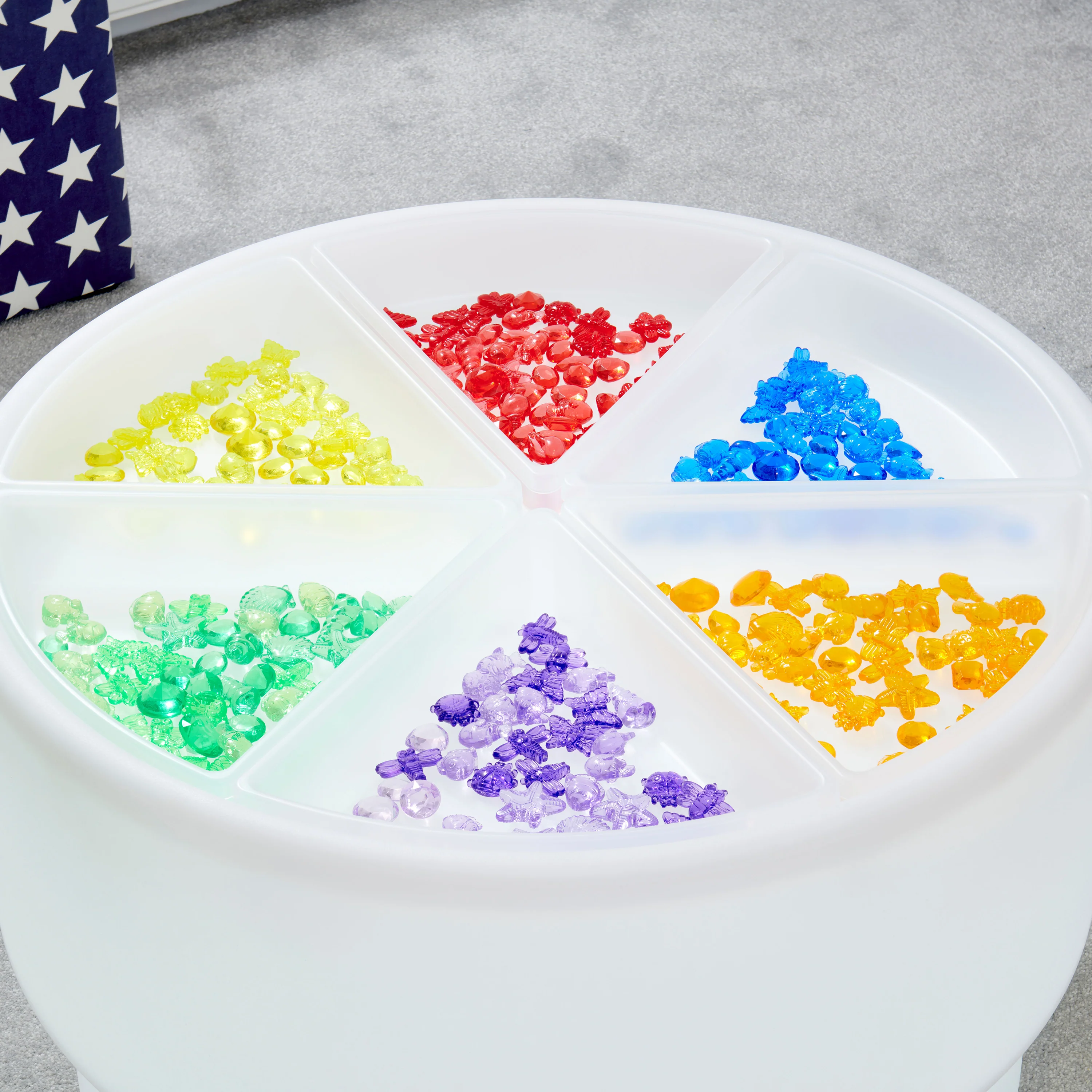 6-Piece Discovery Trays for Sensory Play - Image 2