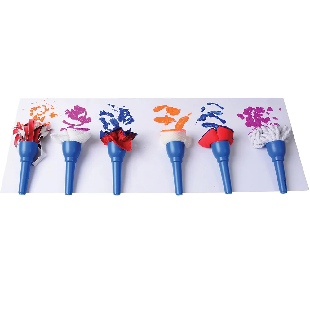 6-Piece Textured Fabric Brushes - Image 3