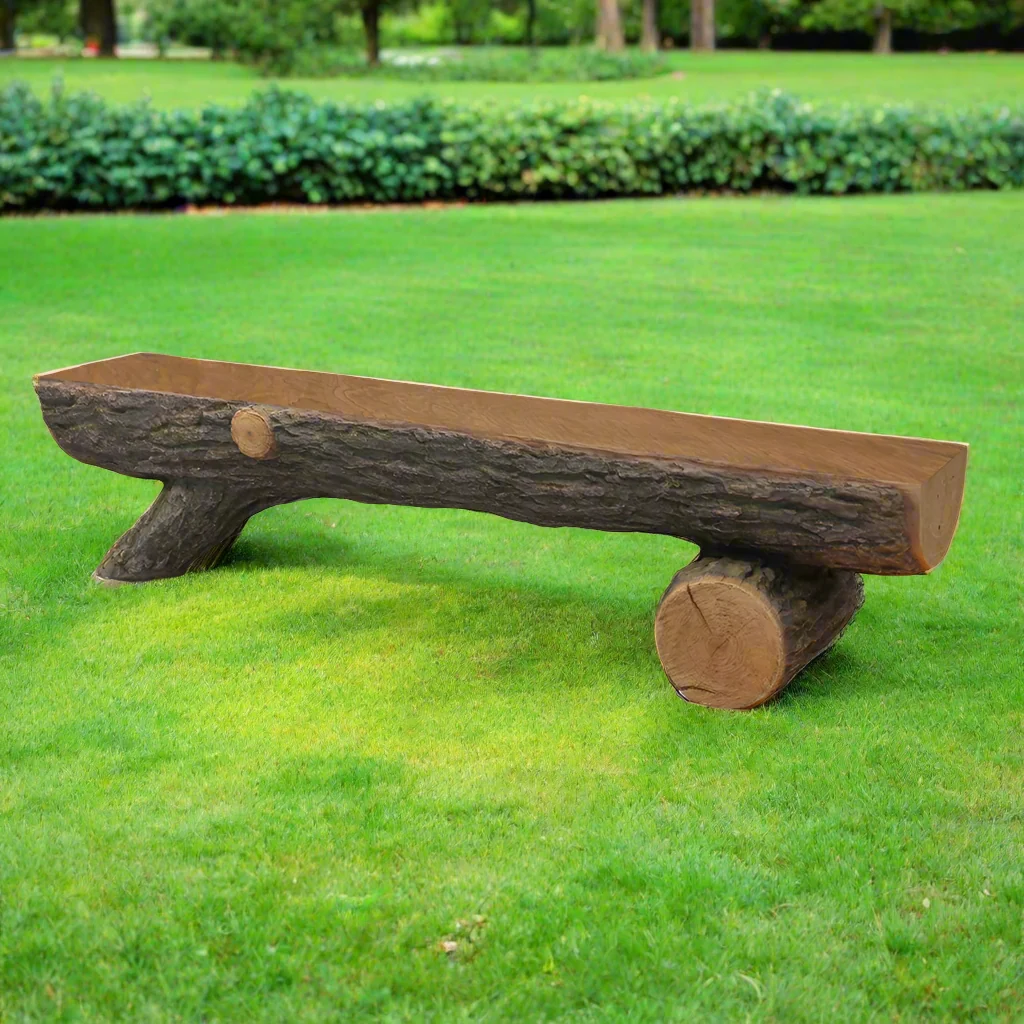 6' Timber Bench | Natural, Durable Outdoor Seating - Image 2