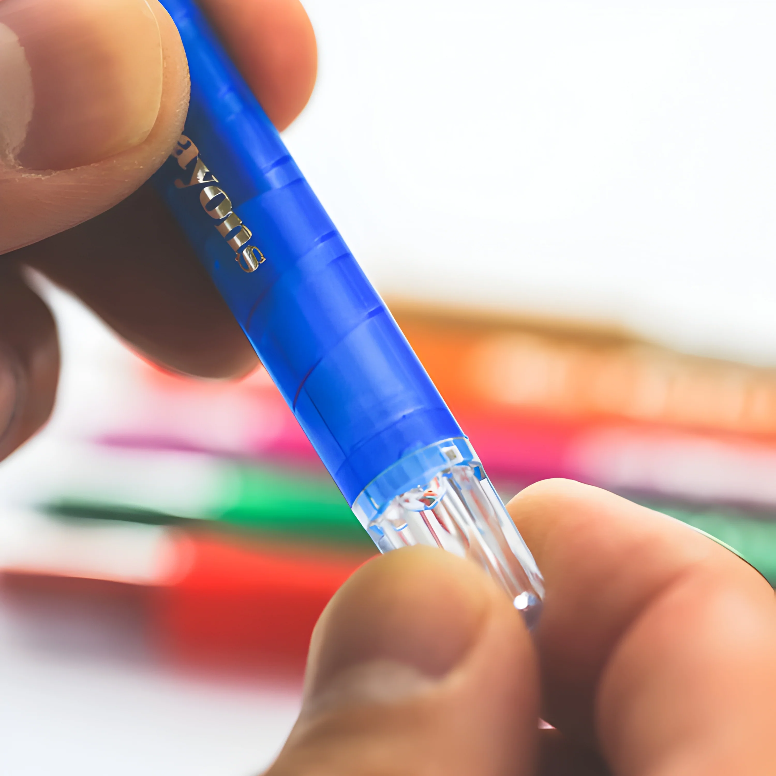8-Color Mini Twist-Up Crayons for Kids - Image 3