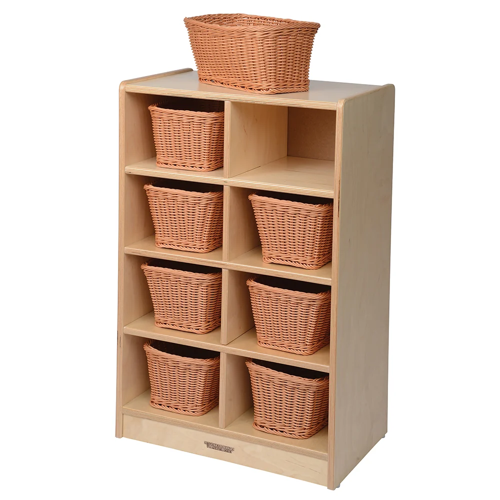8 Tote Birch Storage Shelf | Durable Classroom Organization - Image 5