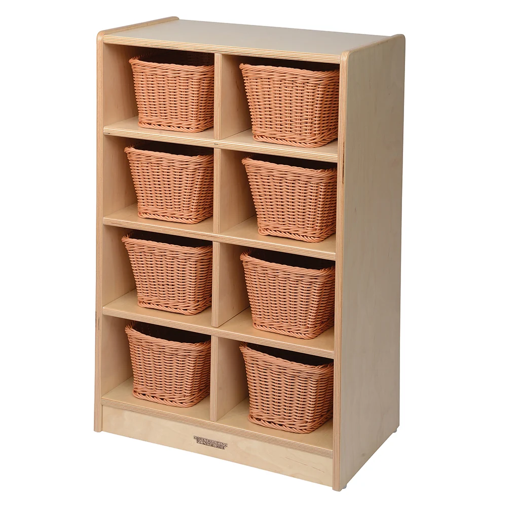 8 Tote Birch Storage Shelf | Durable Classroom Organization - Image 6