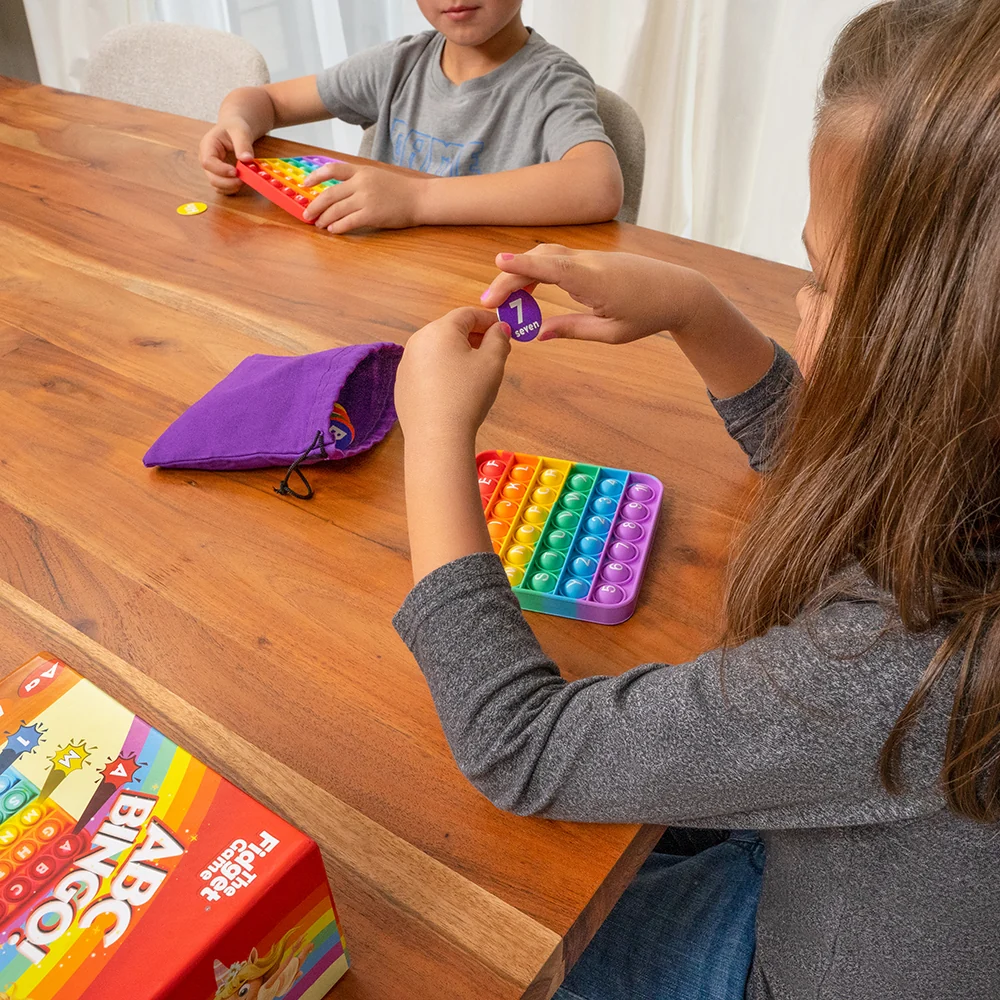 ABC Pop & Match Bingo | Multisensory Alphabet, Number & Color Preschool Learning Game | 115-Piece Set - Image 8