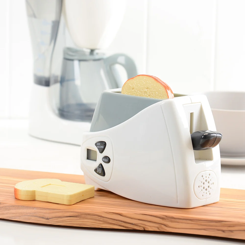 Action Fun Appliances | Realistic Breakfast Set with Coffee Maker & Toaster - Image 6
