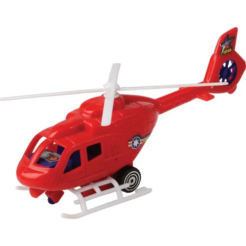 24-Piece Airport Playset with Vehicles, Helicopter, Airplane & Accessories - Image 4