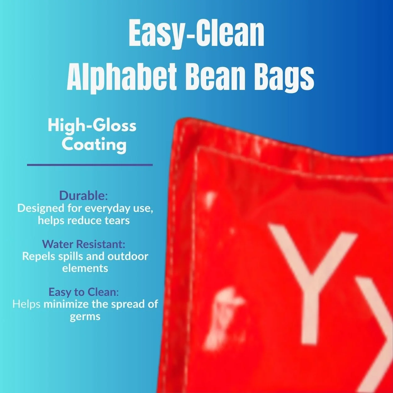 Alphabet Bean Bag Learning Set | 26 Pieces - Image 3