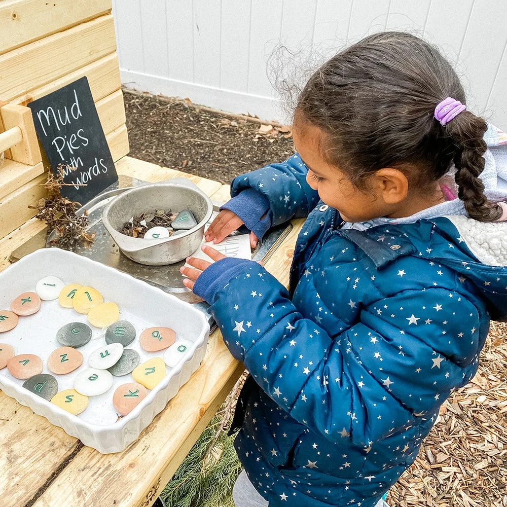 Yellow Door® Tactile Lowercase Alphabet Pebbles - Image 21