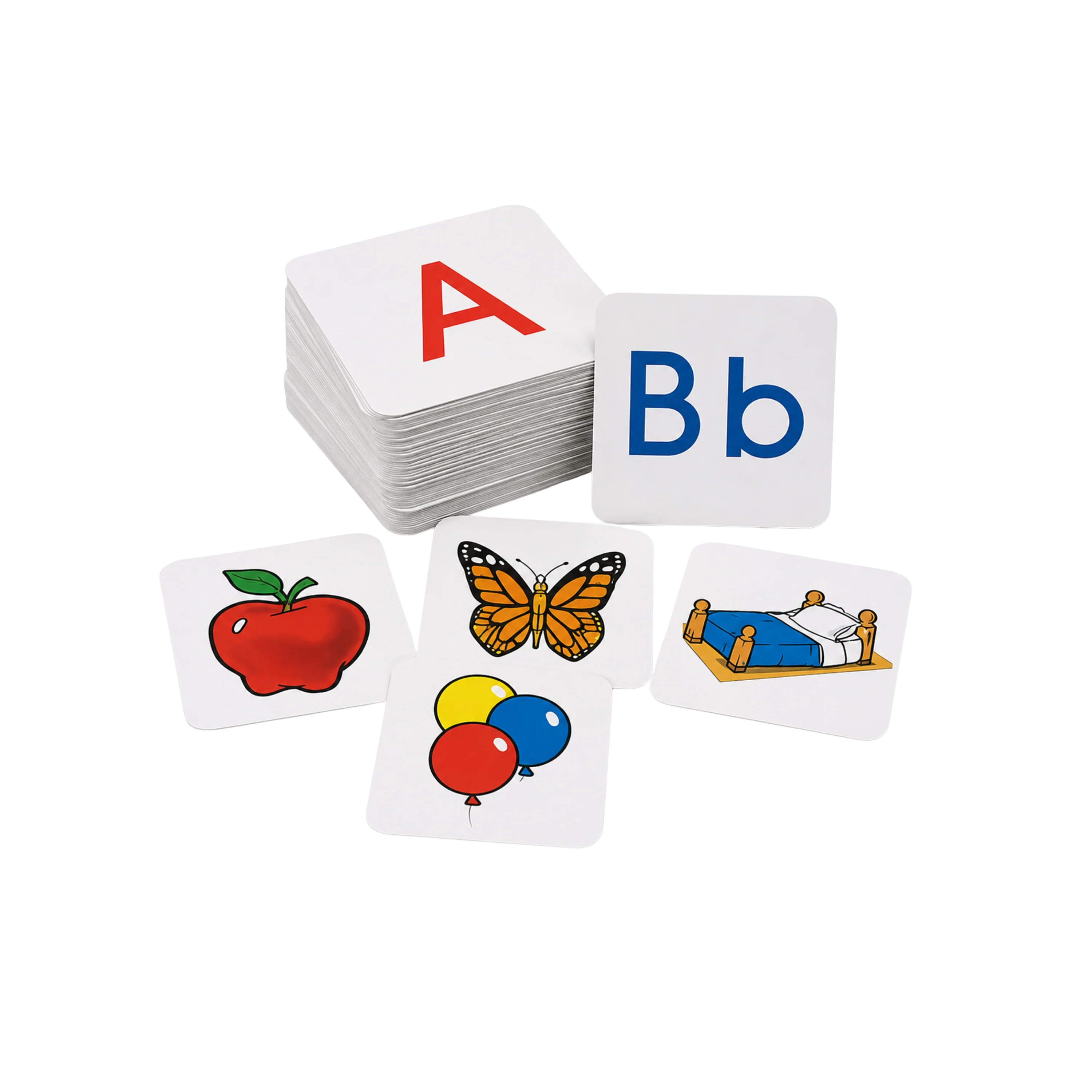 Alphabet Pocket Nylon Chart with 156 Picture Cards & 52 Letter Cards - Image 4