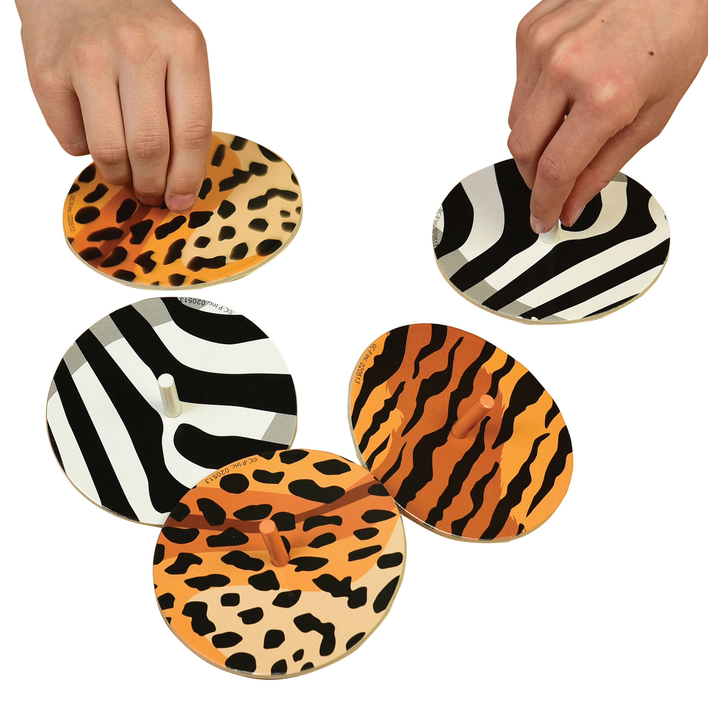 Animal Print Spinning Tops - Image 2