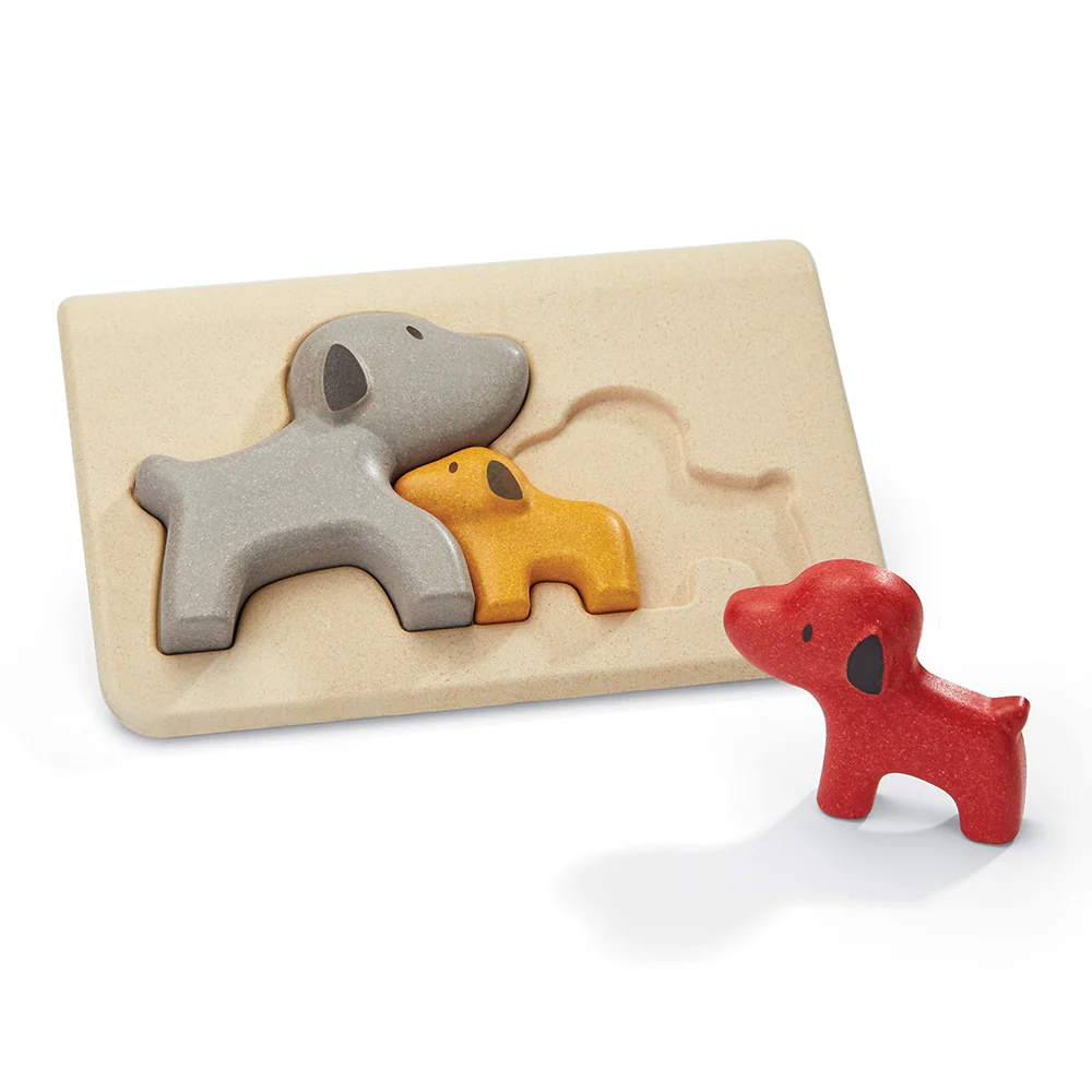 Chunky Animal Puzzle Set | Eco-Friendly, Multi-Purpose Learning Toy - Image 7