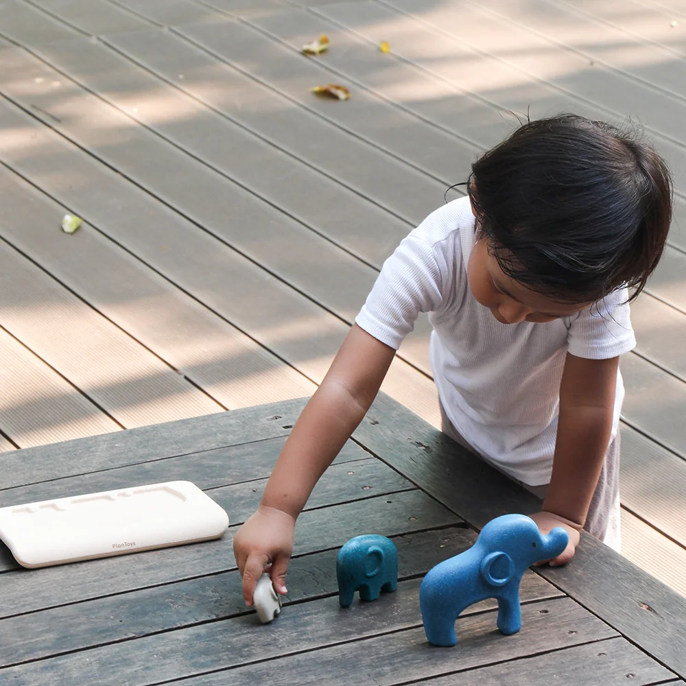 Chunky Animal Puzzle Set | Eco-Friendly, Multi-Purpose Learning Toy - Image 9