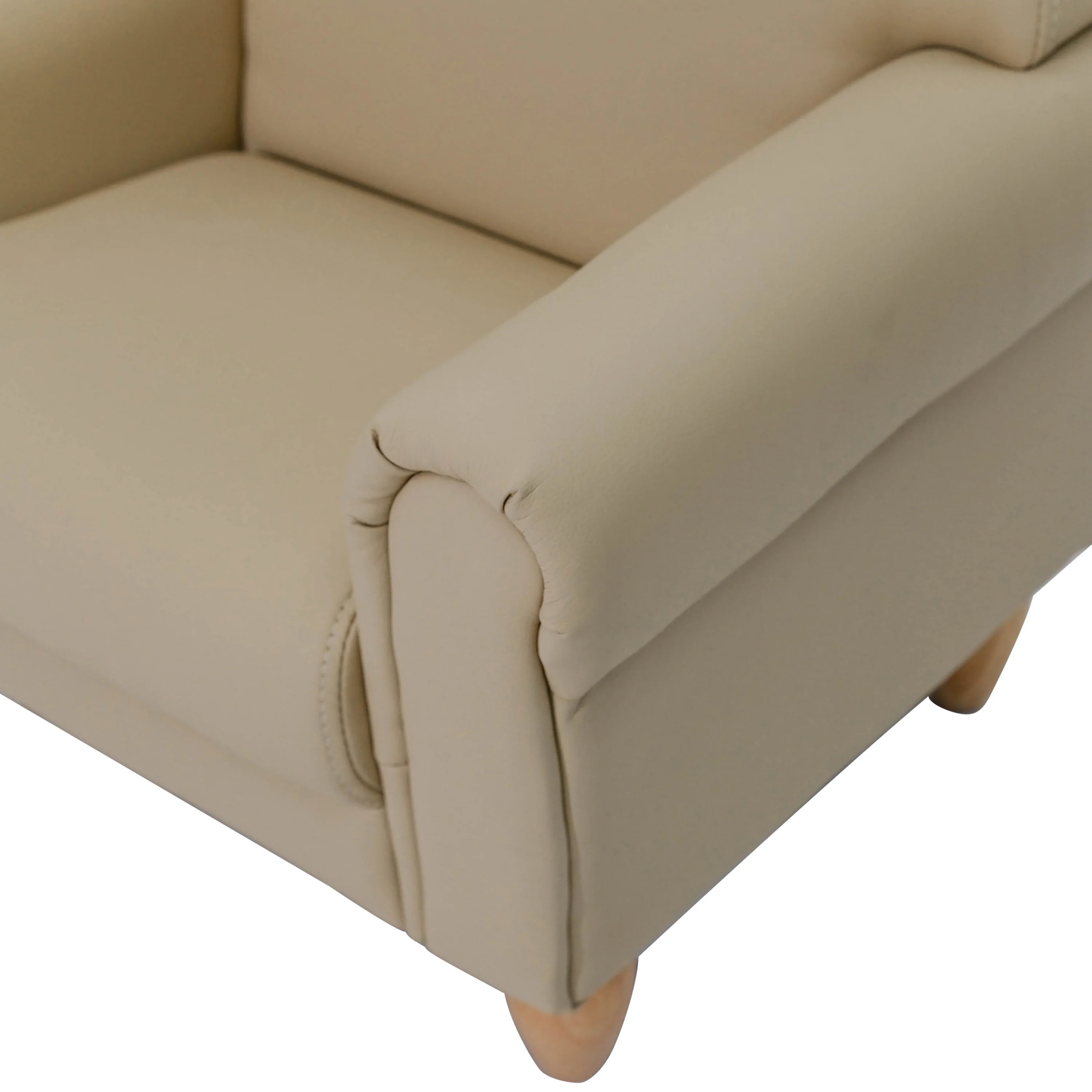 As We Grow™ Kids Chair | Adjustable Vegan-Leather Seating with Natural Wood Legs - Image 6