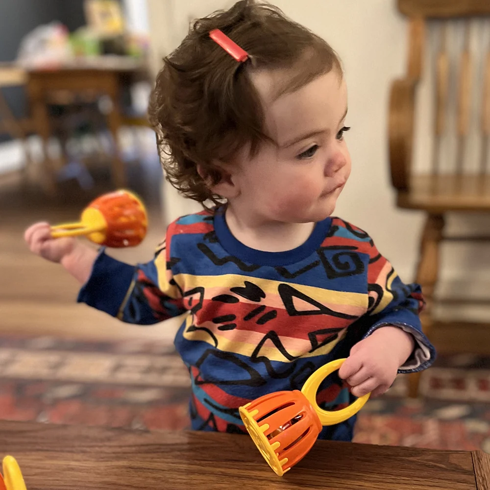Infant-Safe Baby Bells Set | 6-Piece Colorful Musical Toy - Image 7