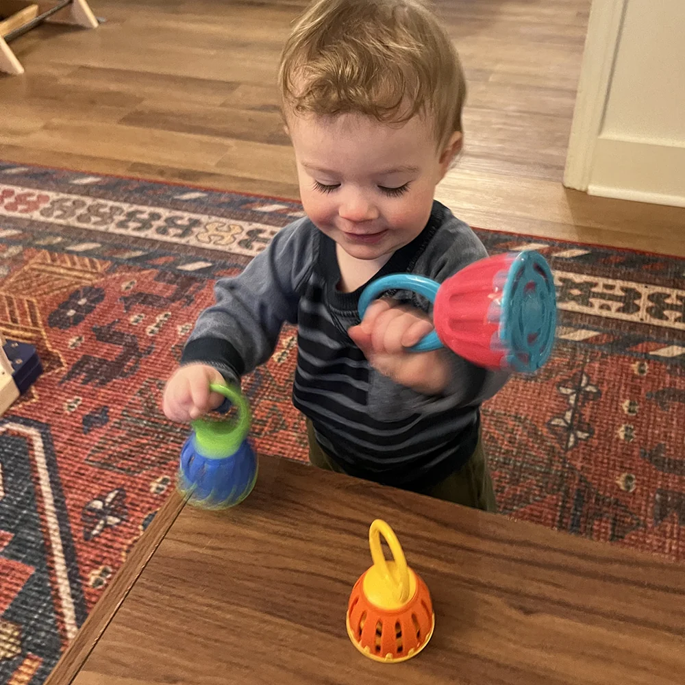 Infant-Safe Baby Bells Set | 6-Piece Colorful Musical Toy - Image 8
