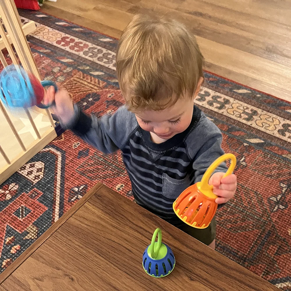Infant-Safe Baby Bells Set | 6-Piece Colorful Musical Toy - Image 9