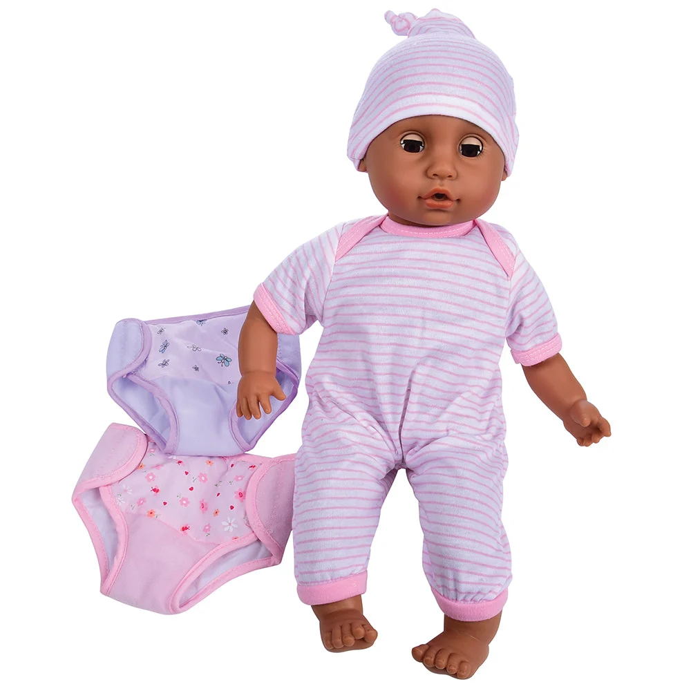 16 Inch Baby Doll with Outfits & Accessories | Soft Nurturing Play Doll Set - Image 4