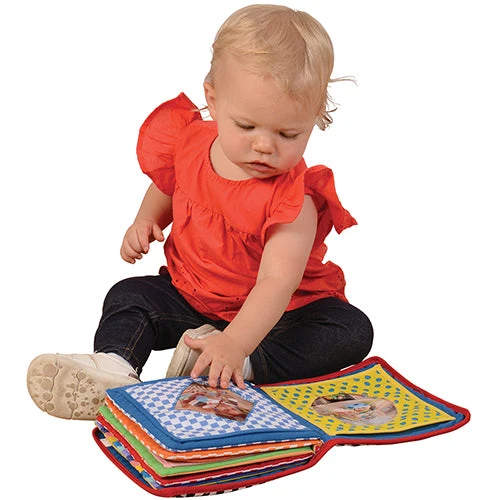 Baby's First Photo Album | Interactive Family & Friends Recognition Book with Mirror - Image 20