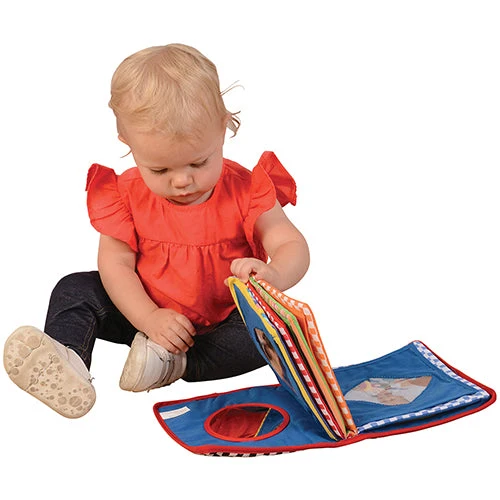 Baby's First Photo Album | Interactive Family & Friends Recognition Book with Mirror - Image 22