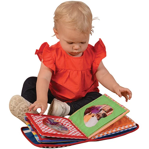 Baby's First Photo Album | Interactive Family & Friends Recognition Book with Mirror - Image 23